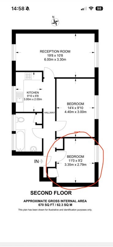 Room Paradise Road in Greater London