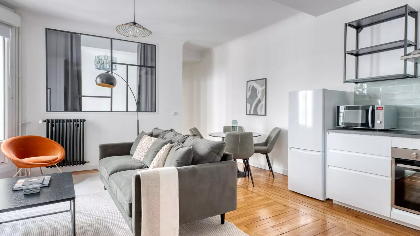 Flat Rue Montorgueil in Paris