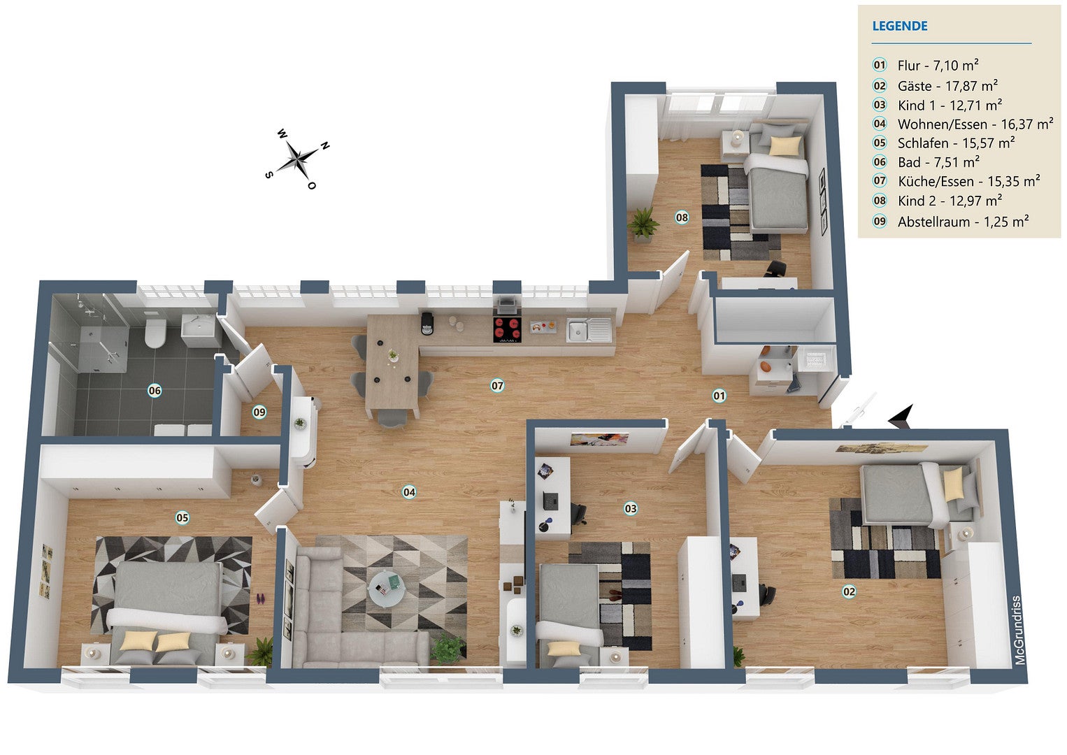 Wohnung Römerstraße in Worms