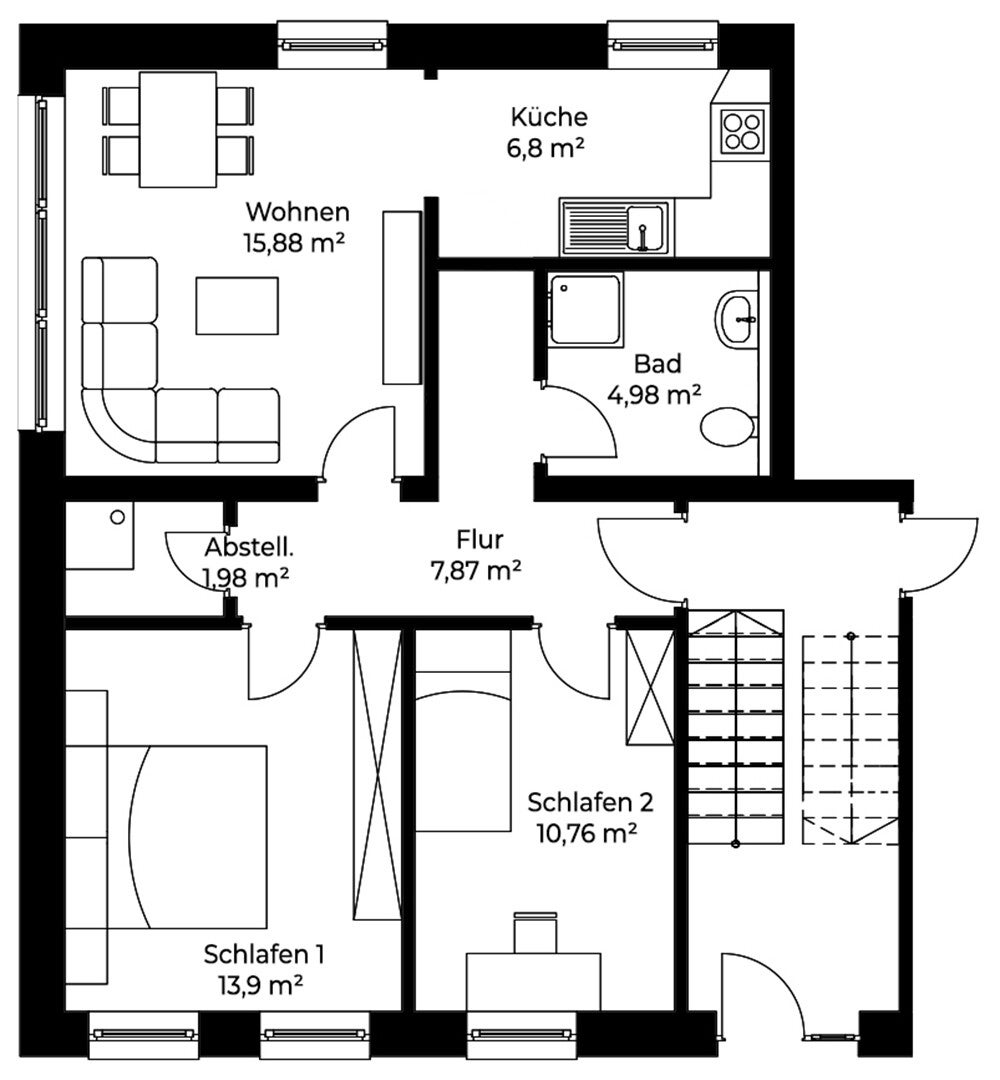Wohnung Hansastraße in Geesthacht