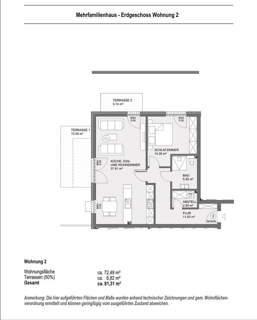 Wohnung Sierksdorfer Straße in Neustadt in Holstein