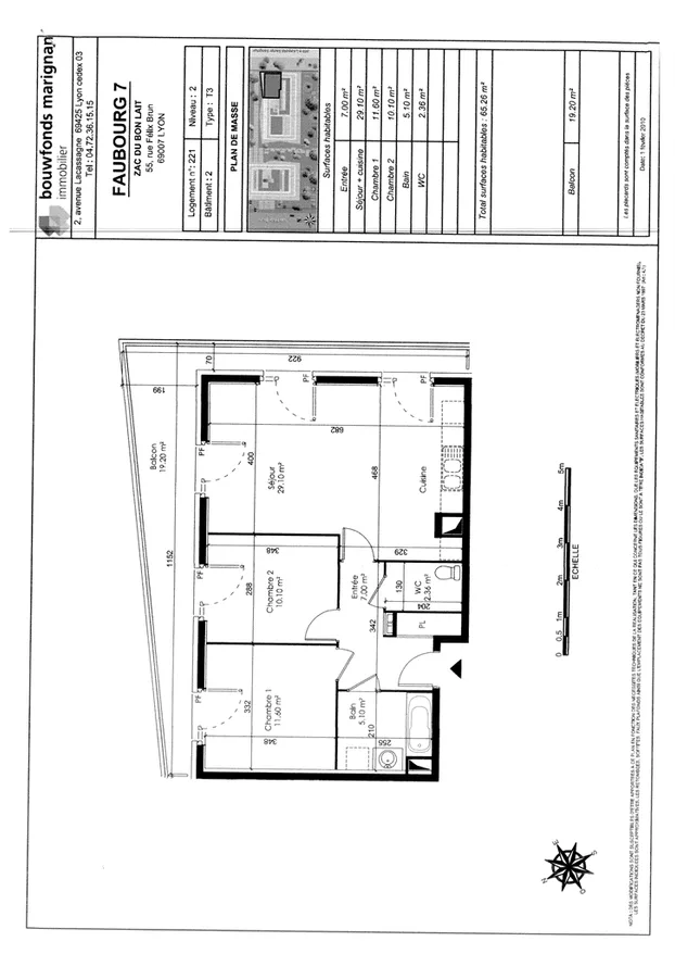 Appartement Rue Félix Brun à Lyon