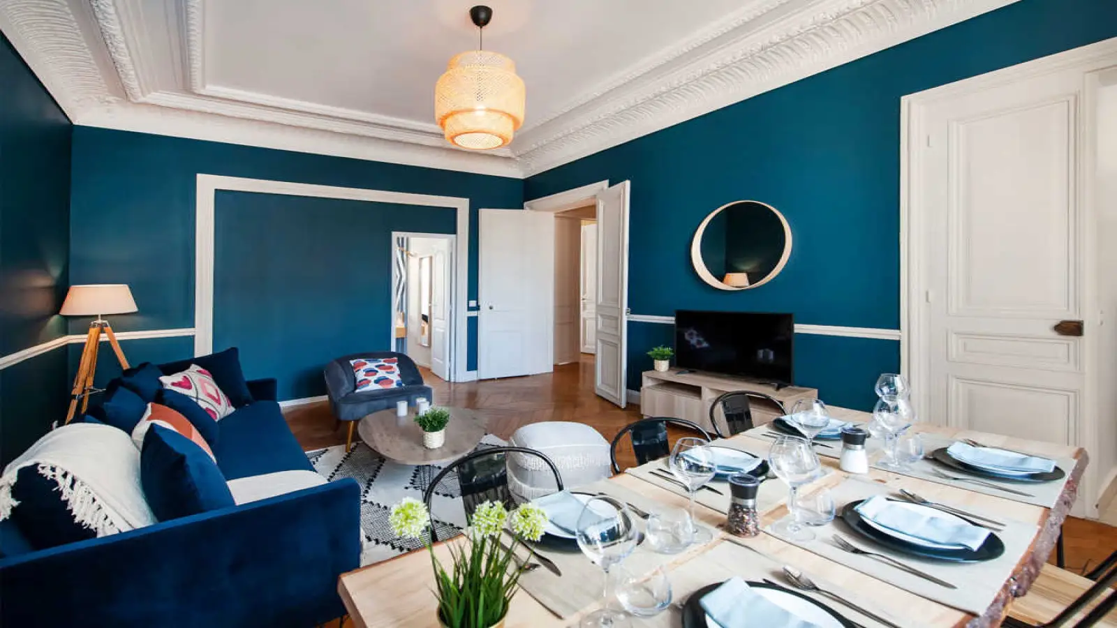 Chambre Rue Ampère à Paris