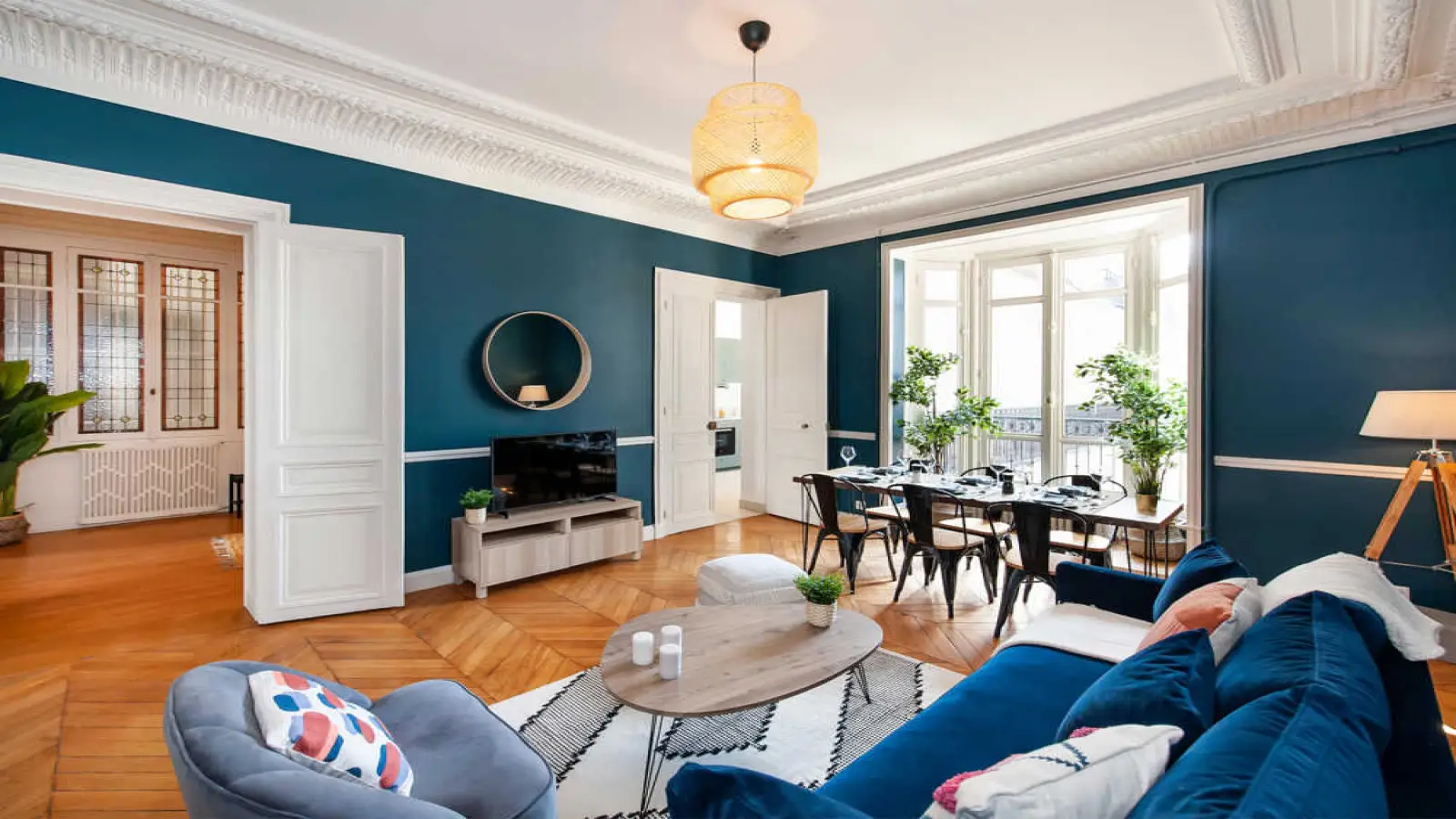 Chambre Rue Ampère à Paris