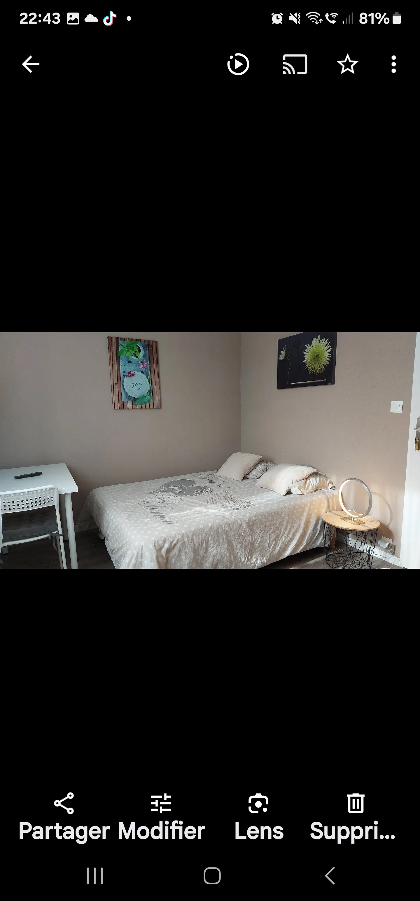 Chambre Cour de l'Etot à Deauville
