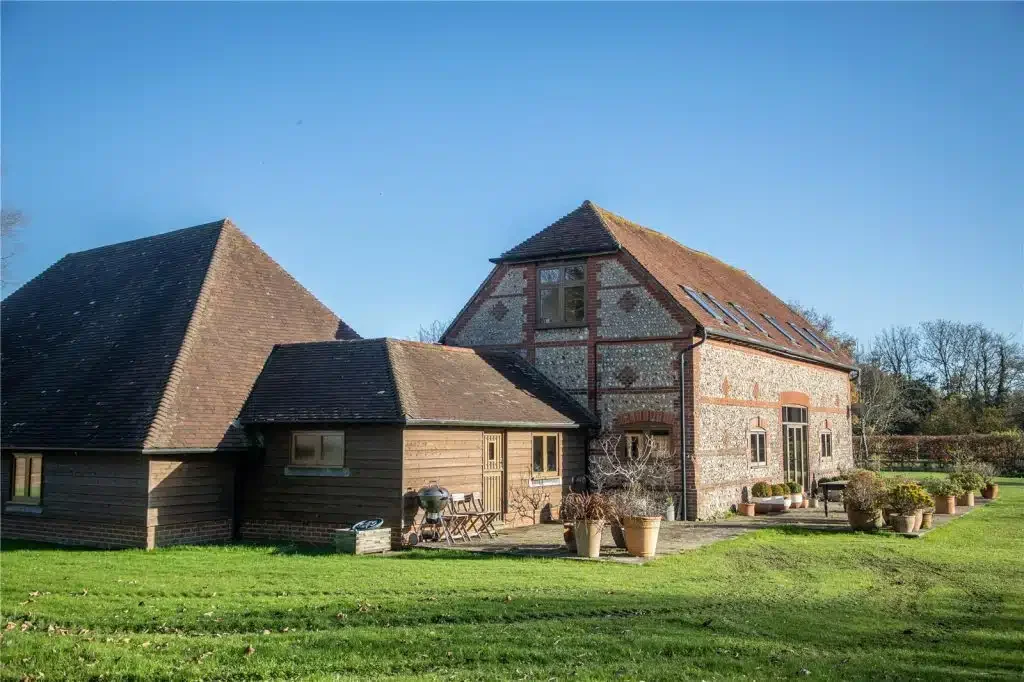 House Church Lane in Chalvington with Ripe