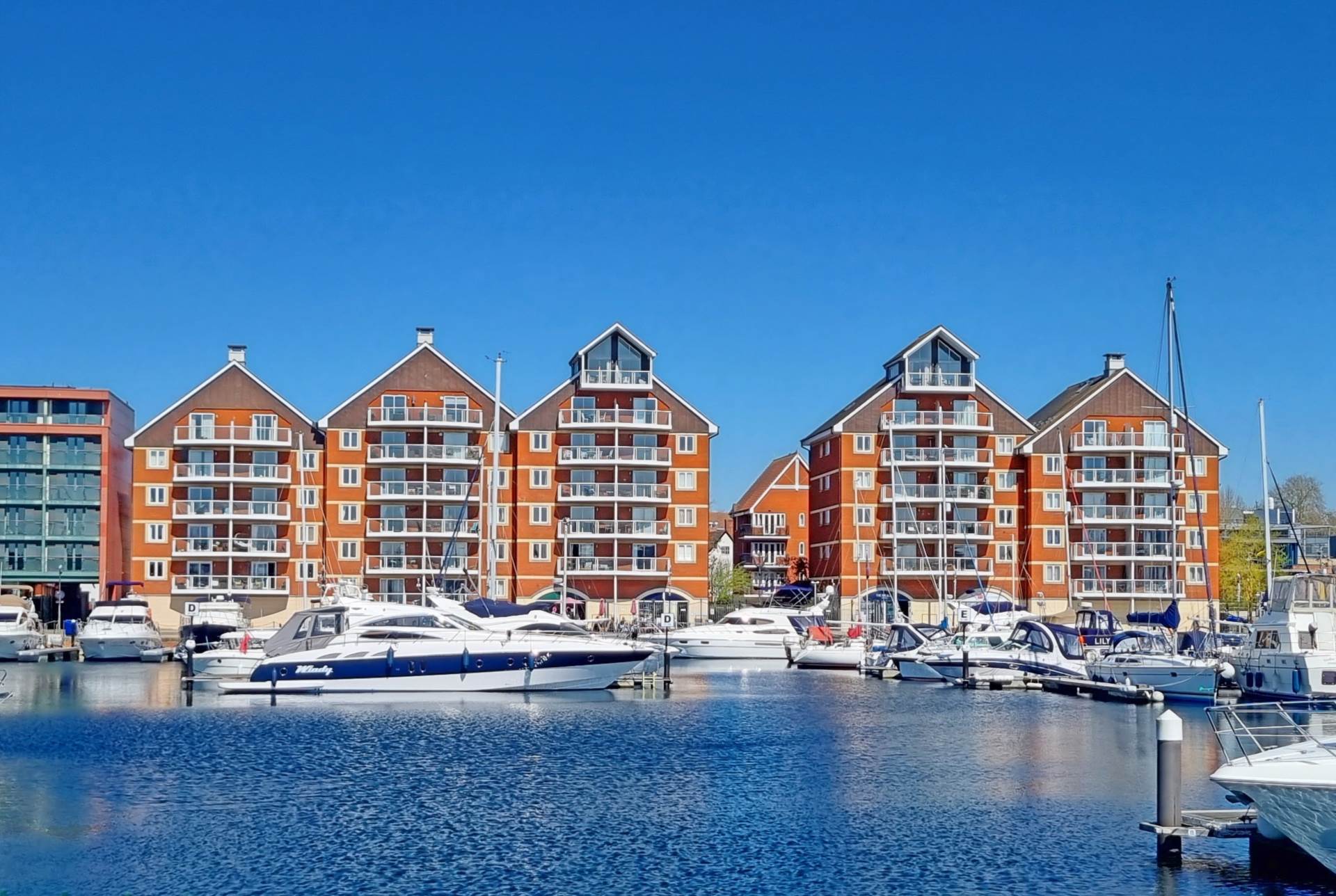 Flat Neptune Quay in Ipswich