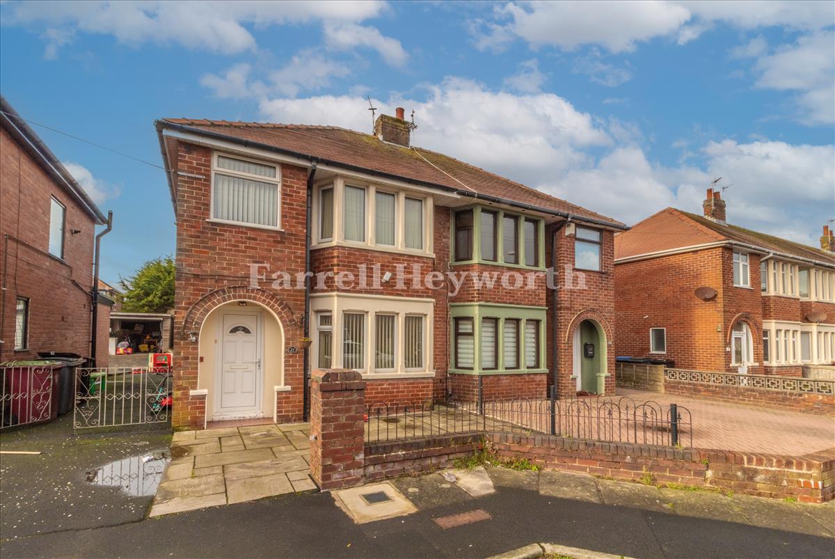 House Fitzroy Road in Blackpool