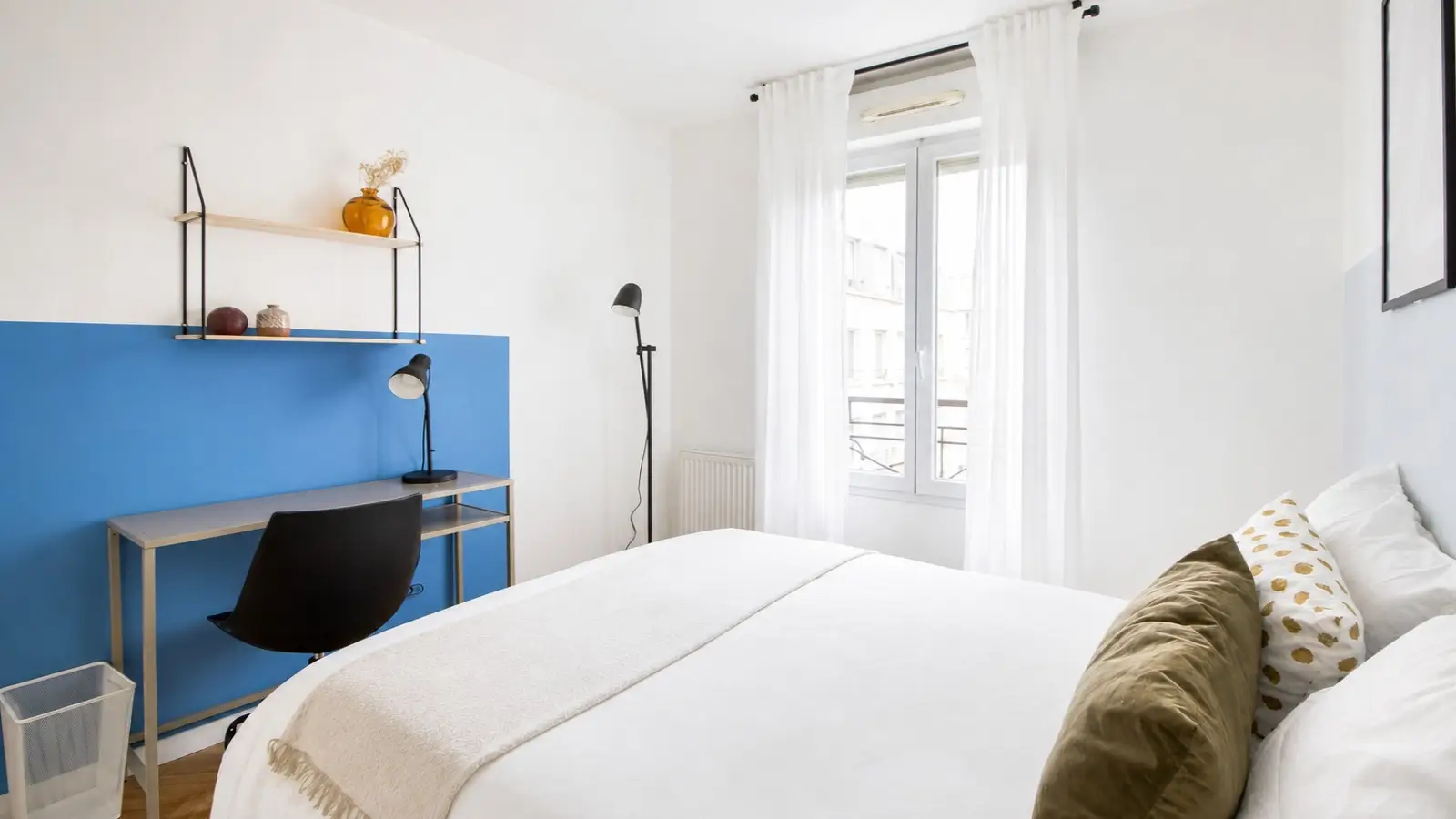 Chambre Rue de l'Agent Bailly à Paris