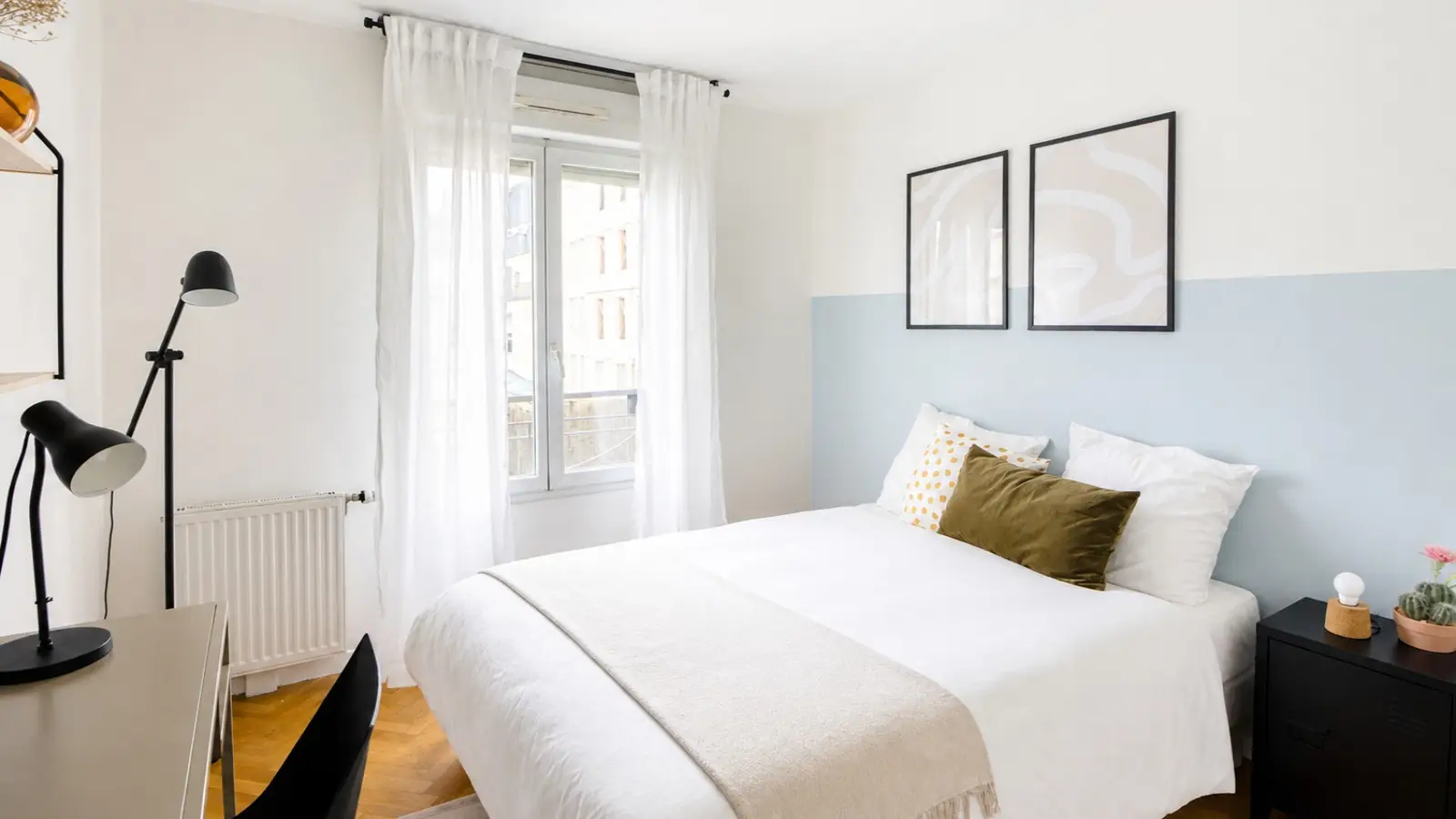 Chambre Rue de l'Agent Bailly à Paris