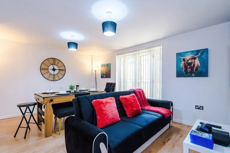 Flat Horsendale Avenue in Nottingham