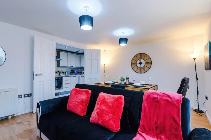 Flat Horsendale Avenue in Nottingham