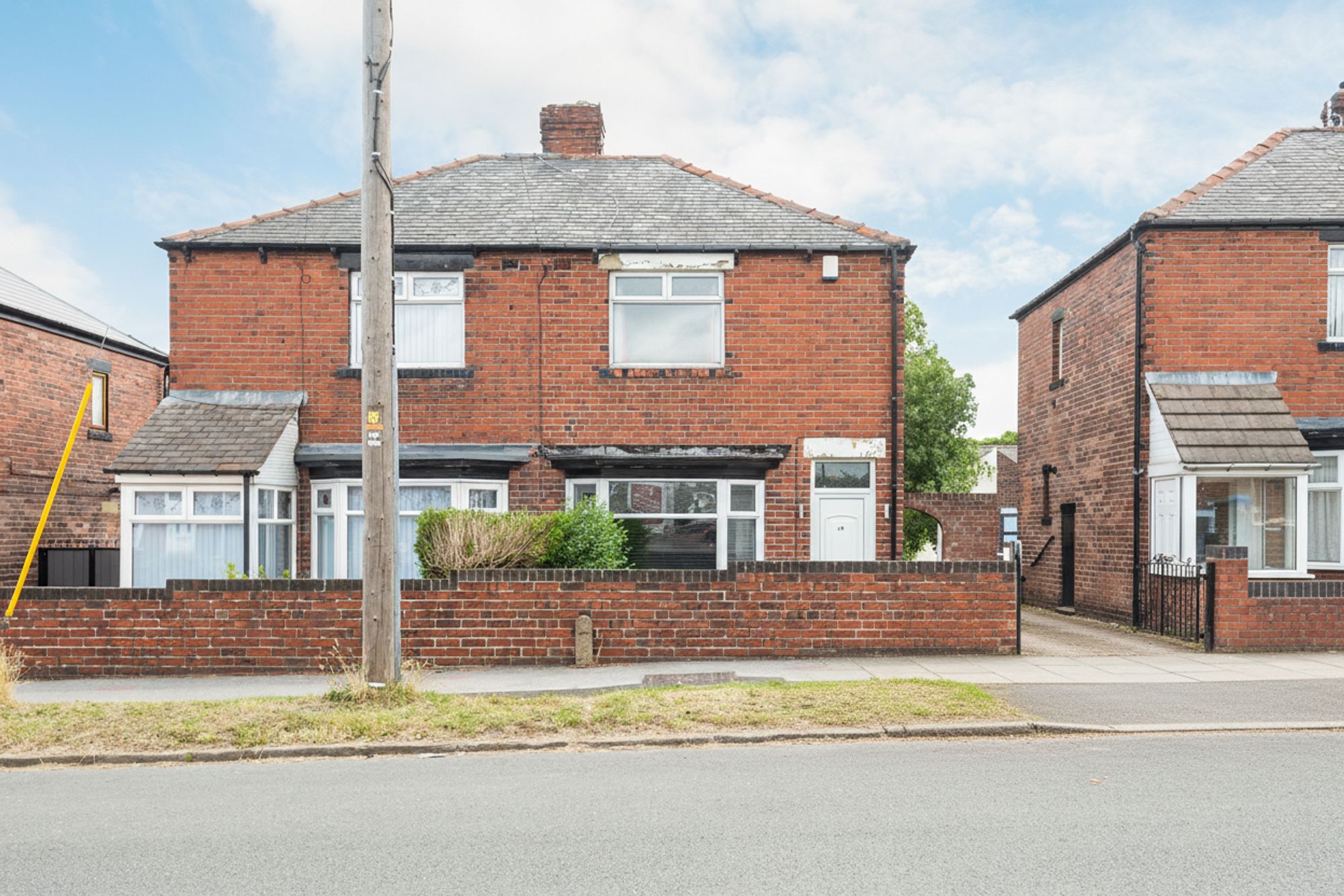 House Lound Road in Sheffield