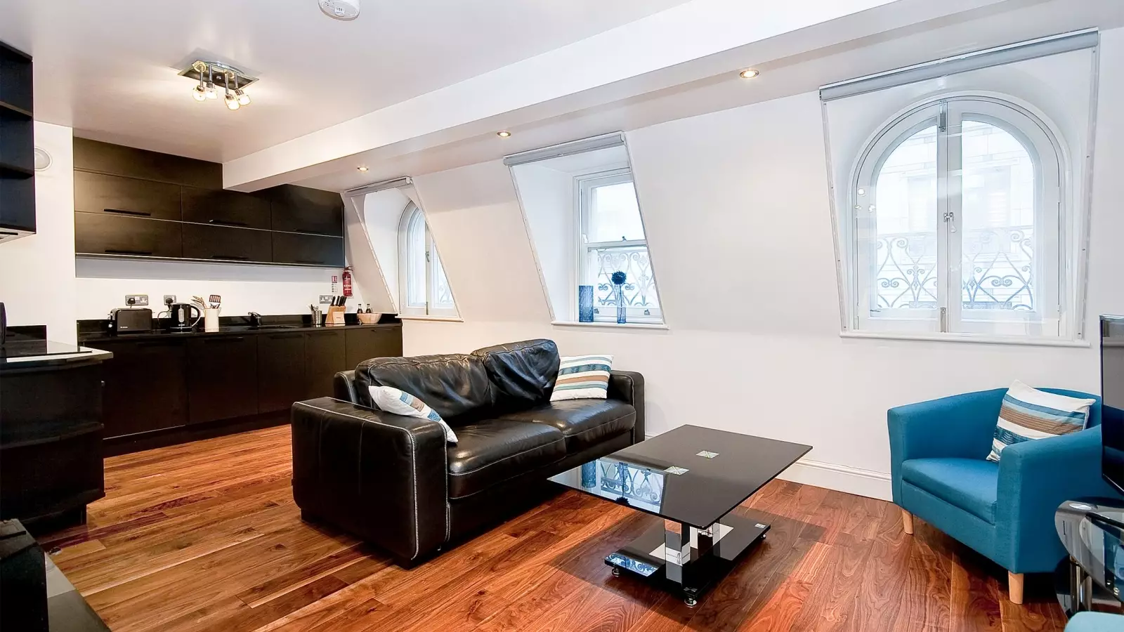 Flat Bishopsgate in City of London