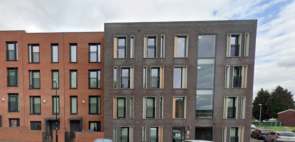 Flat Porchester Street in Birmingham