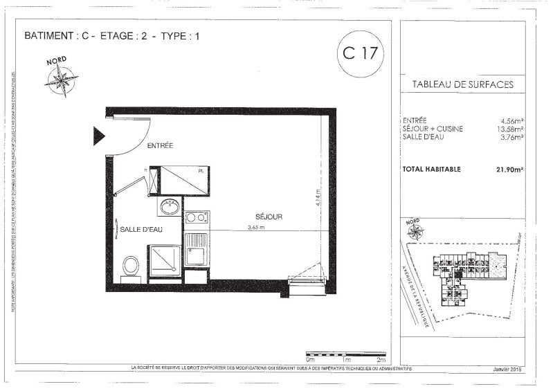 Appartement Avenue de la République à Isle