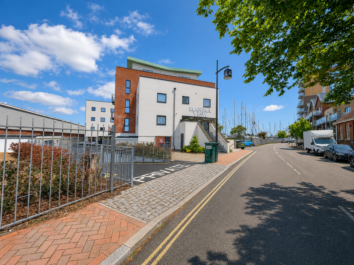 Flat Harbour Road in Gosport