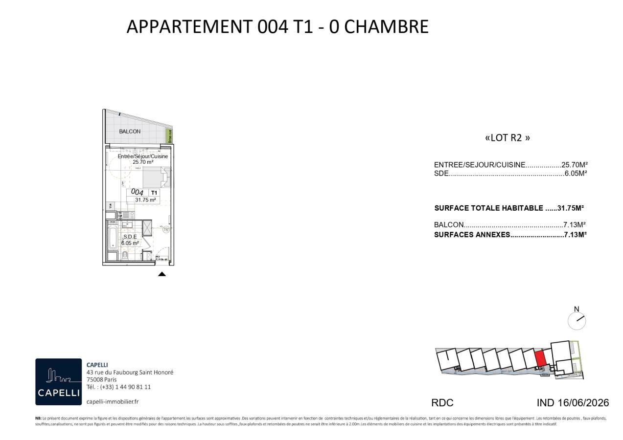 Appartement Rue du Professeur Christian Cabrol à Lagny-sur-Marne