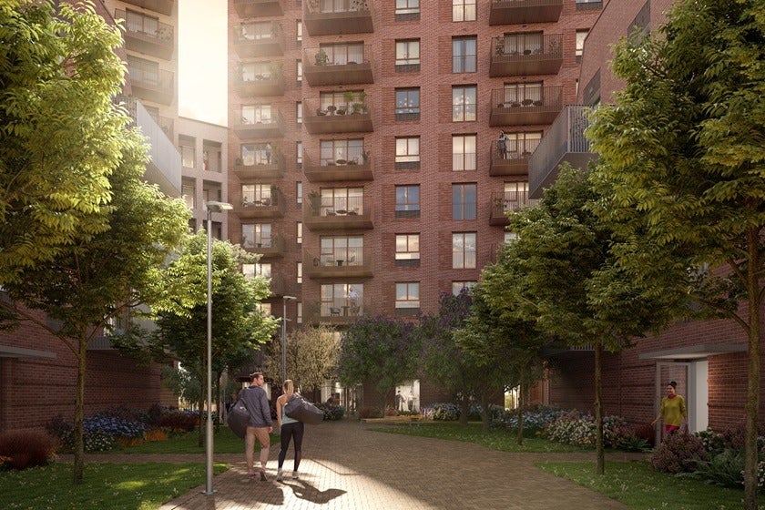 Flat Cumberland Road in Greater London