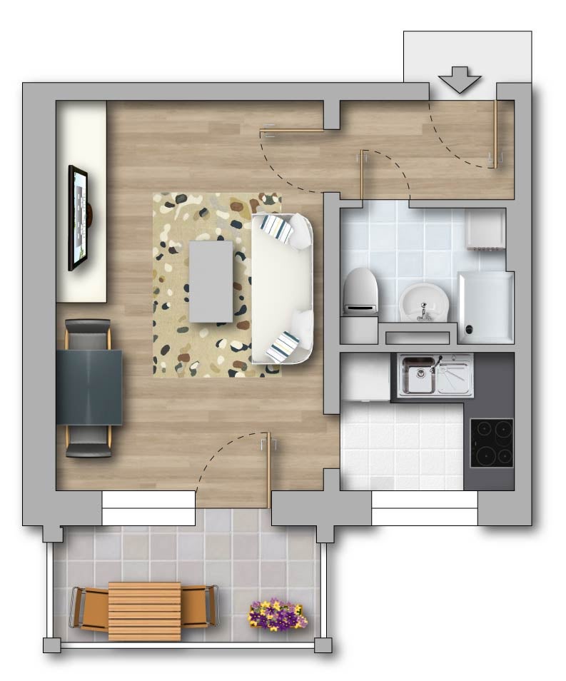 Wohnung Vyskover Straße in Döbeln
