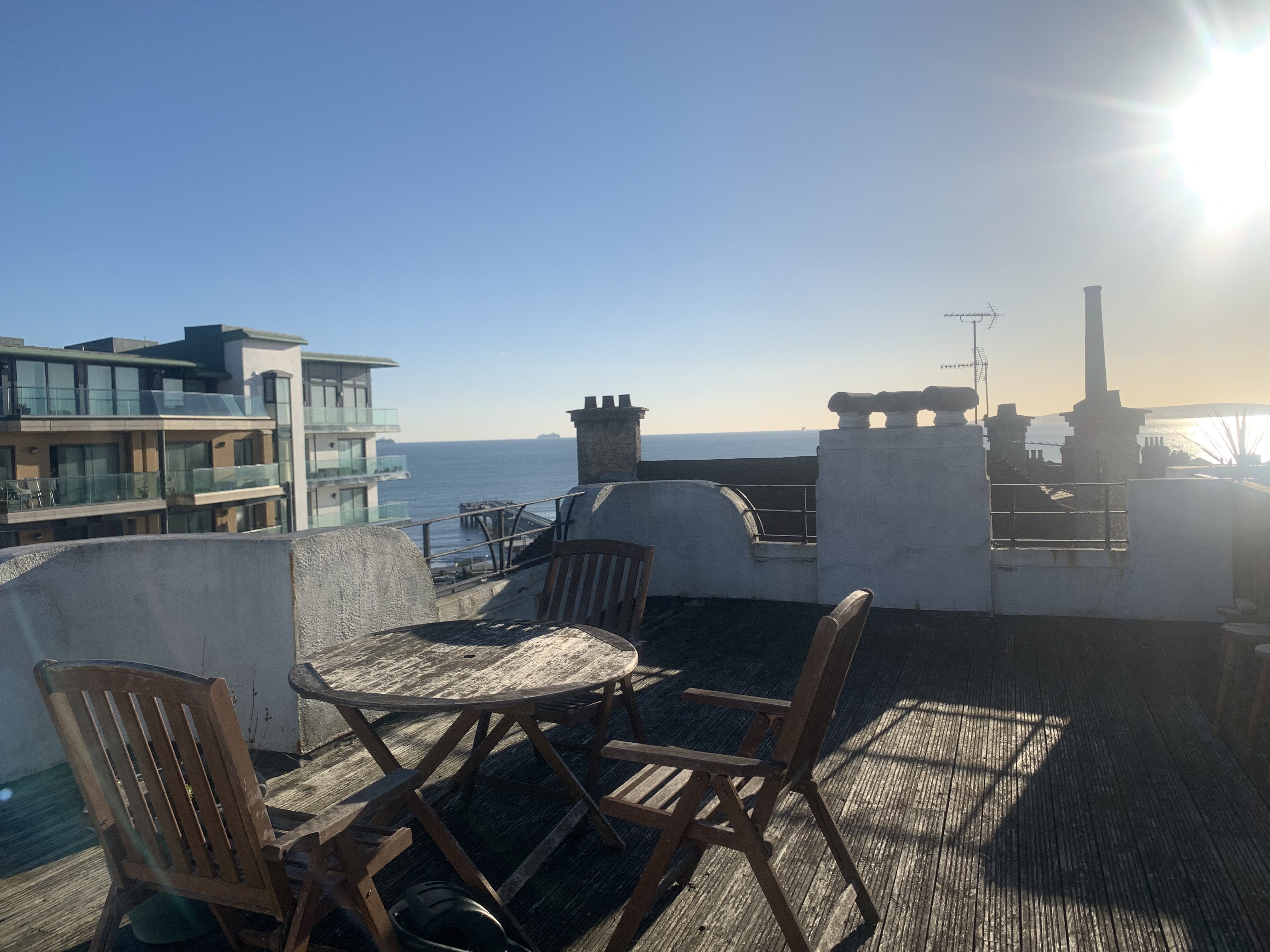 Flat Sea Road in Bournemouth