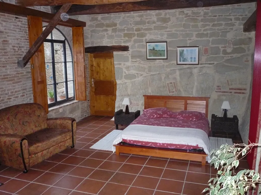 Chambre Chemin de Lagane à Montalzat