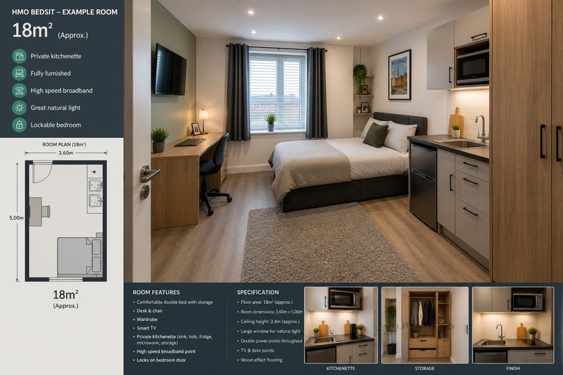 Room Ivor Street in Rochdale
