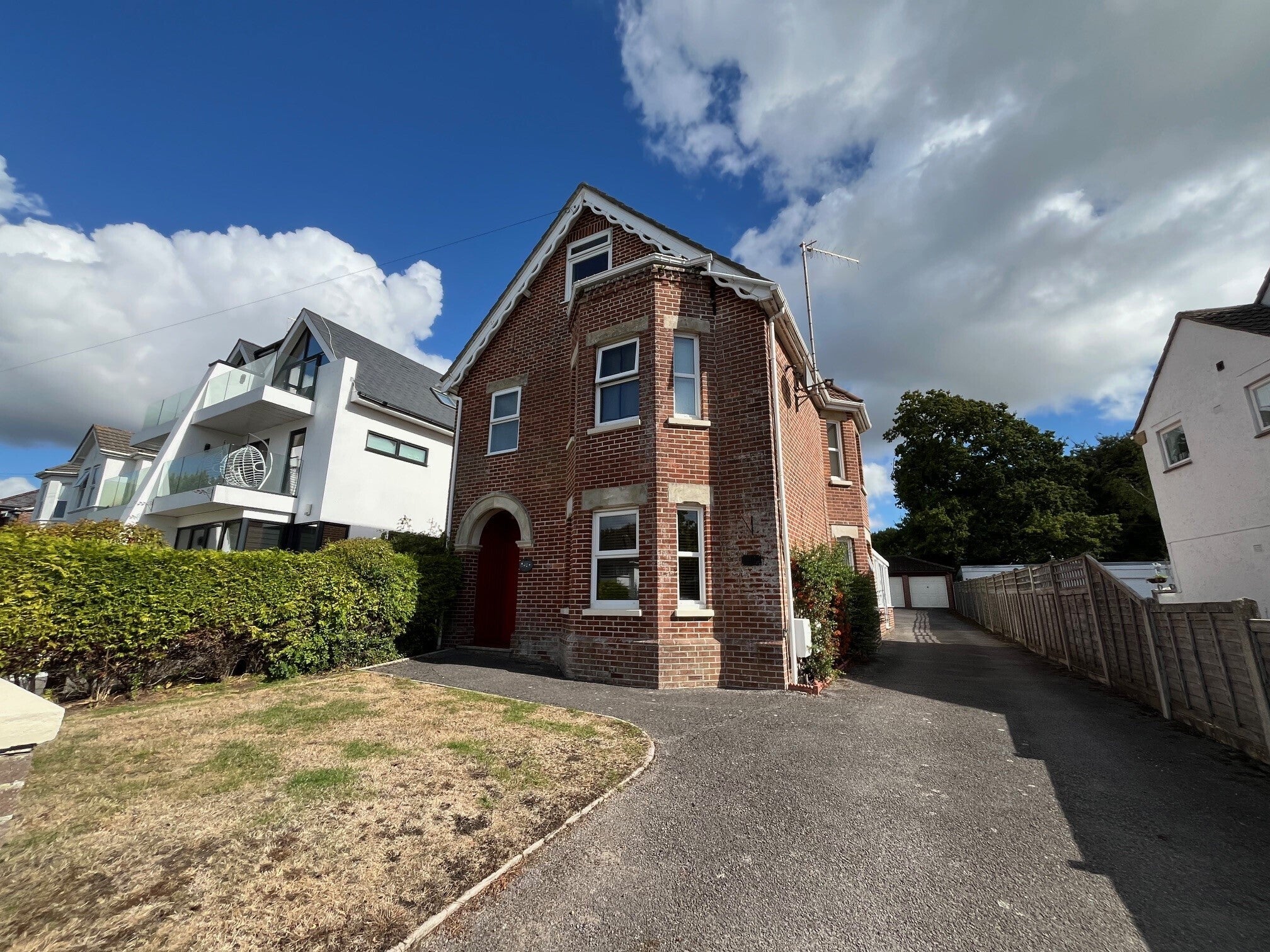 Flat Sandbanks Road in Poole