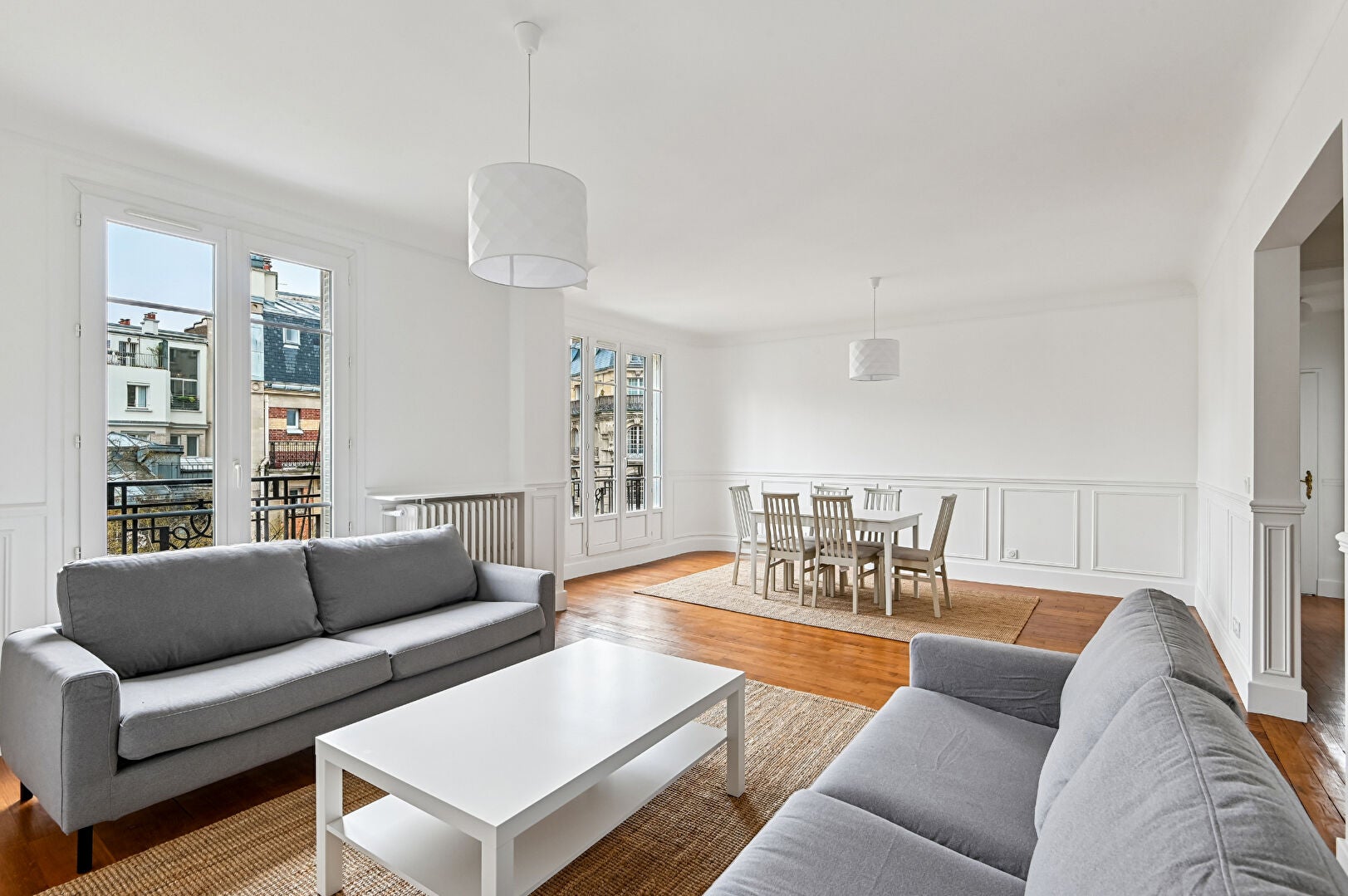 Flat Rue Caulaincourt in Paris