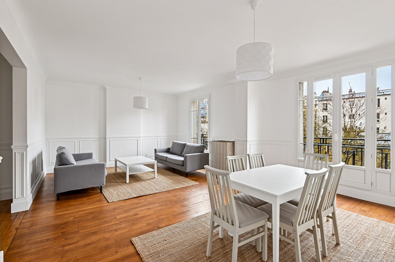 Flat Rue Caulaincourt in Paris