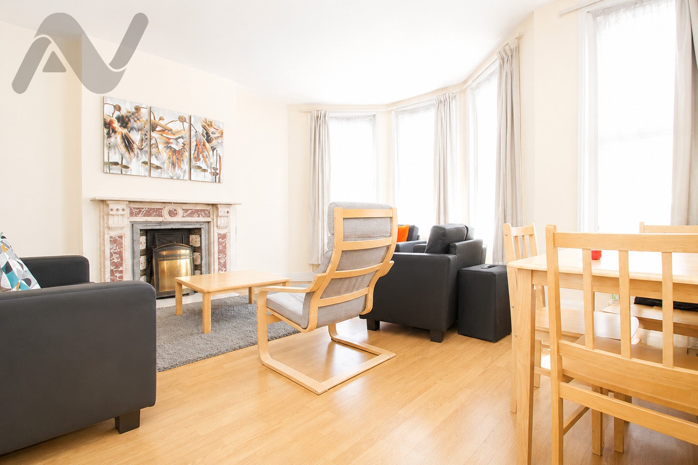 Flat Hampden Road in Greater London