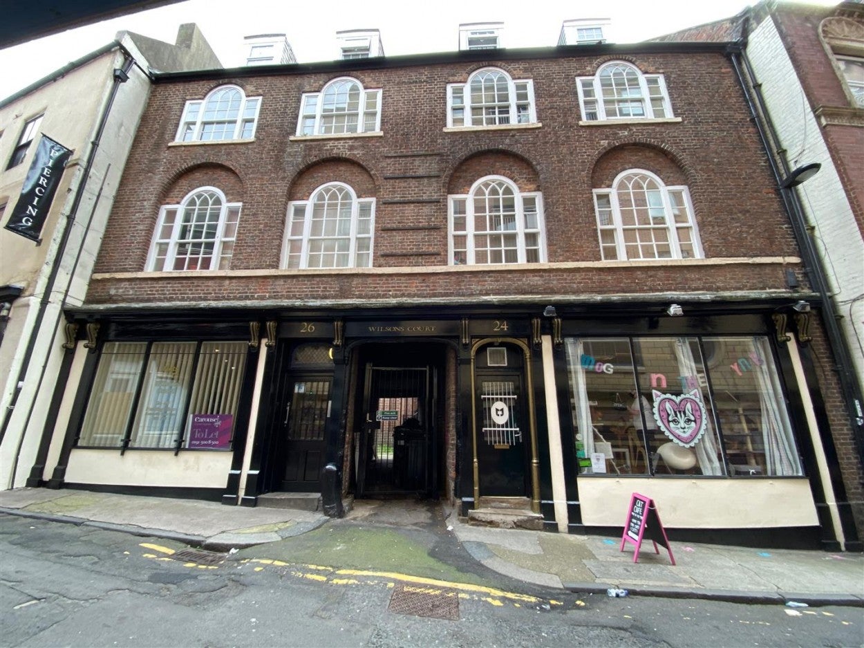 Flat Pudding Chare in Newcastle upon Tyne