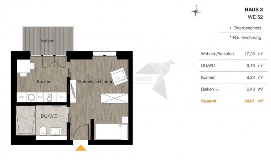 Wohnung Unritzstraße in Chemnitz