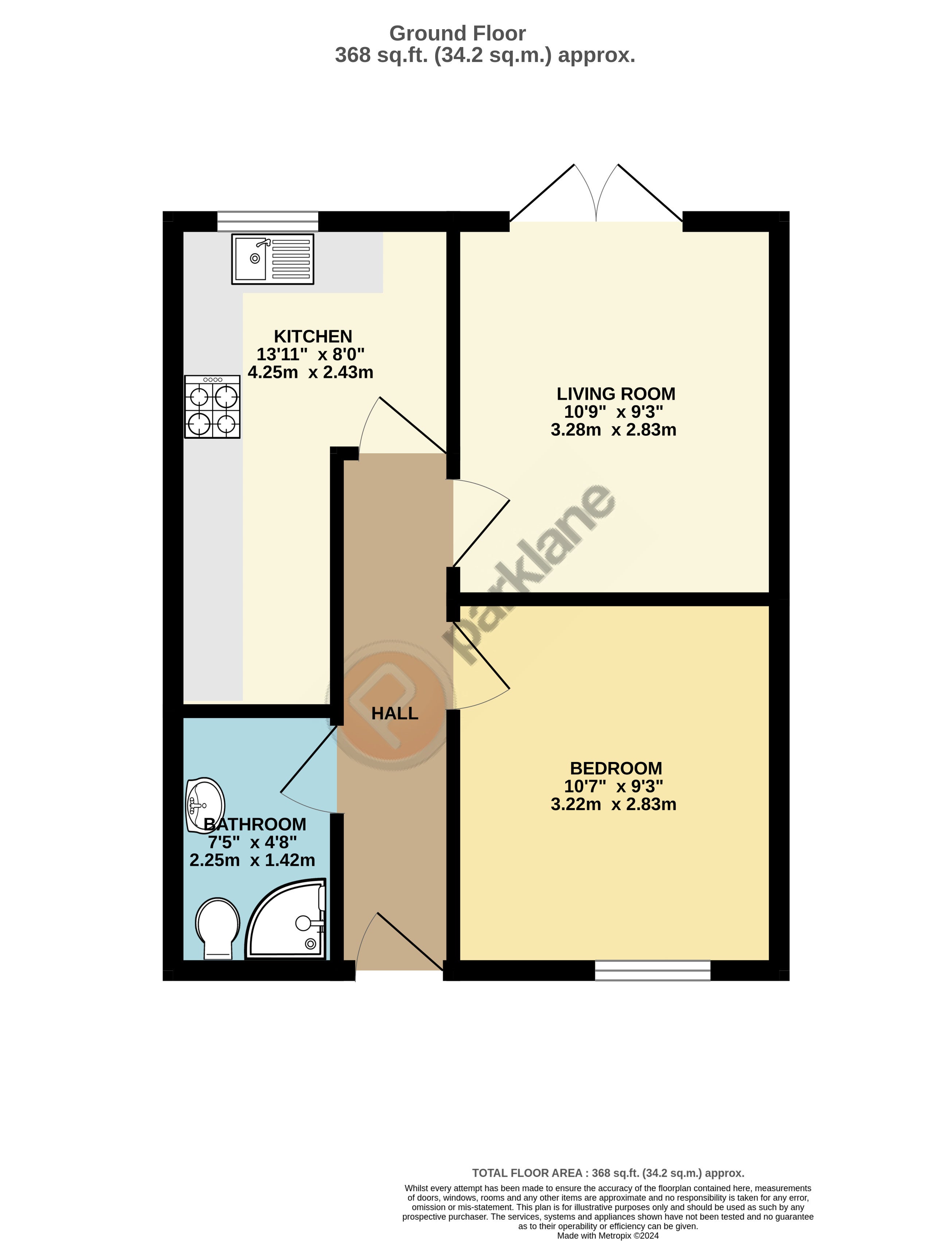 Flat Victoria Terrace in Leeds