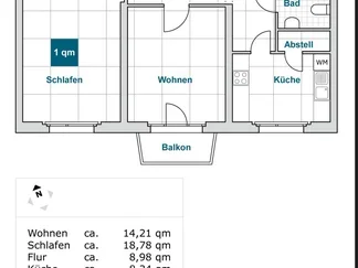 Wohnung Borsbergstraße in Dresden