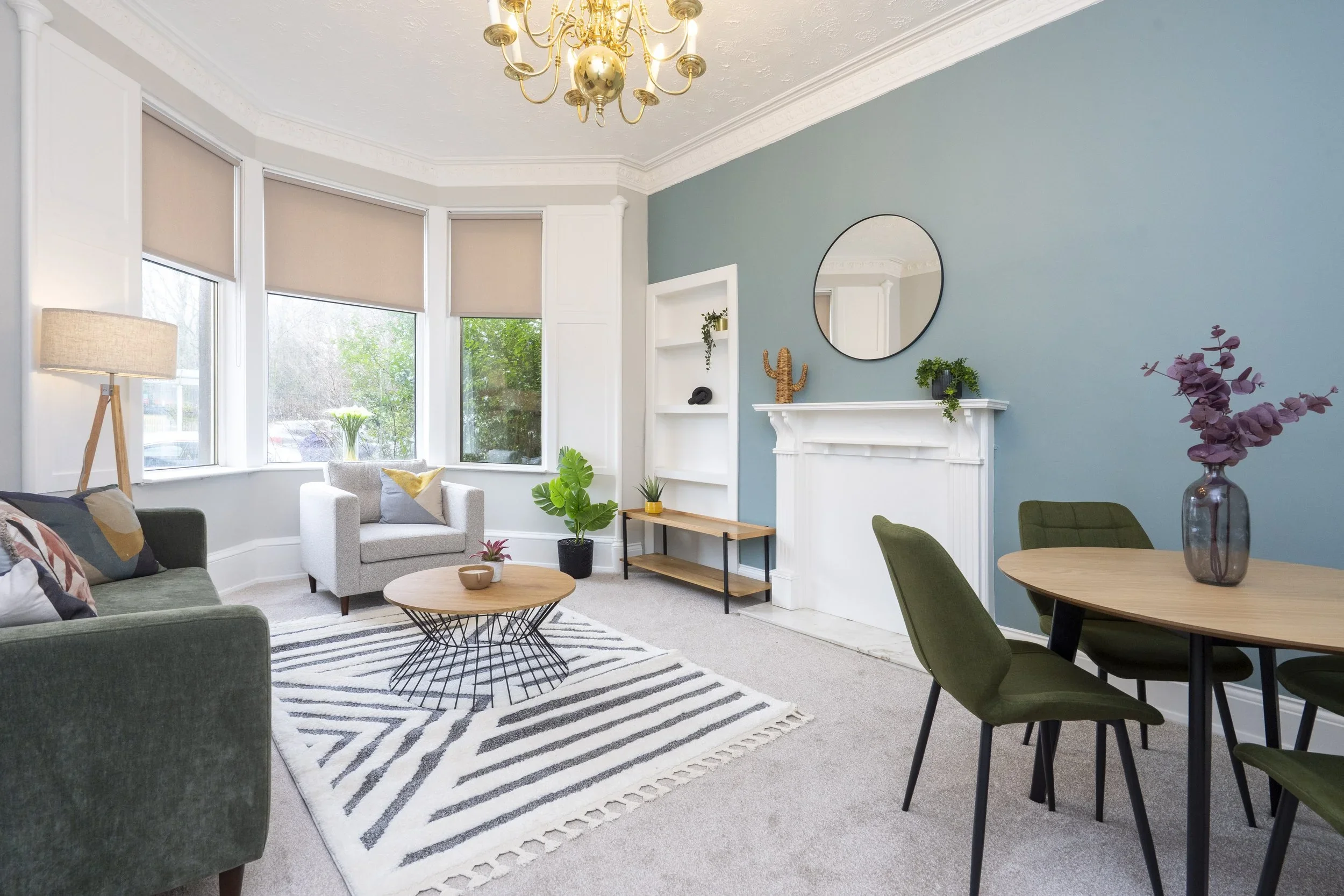 Flat Alexandra Parade in Glasgow