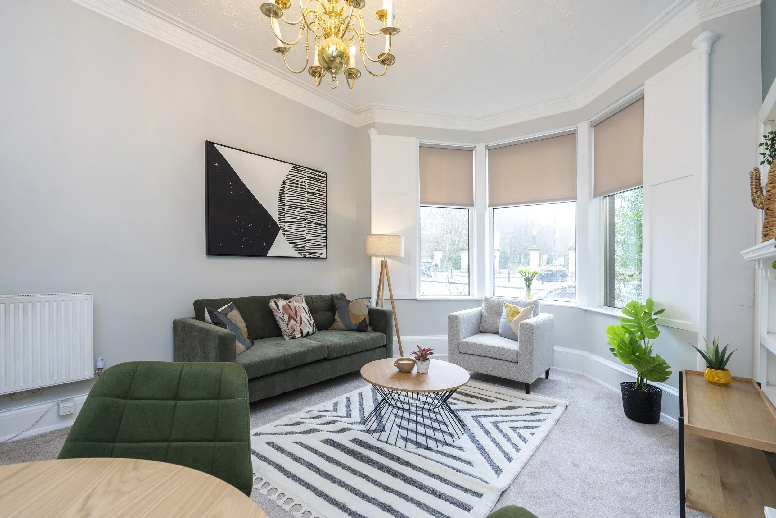 Flat Alexandra Parade in Glasgow