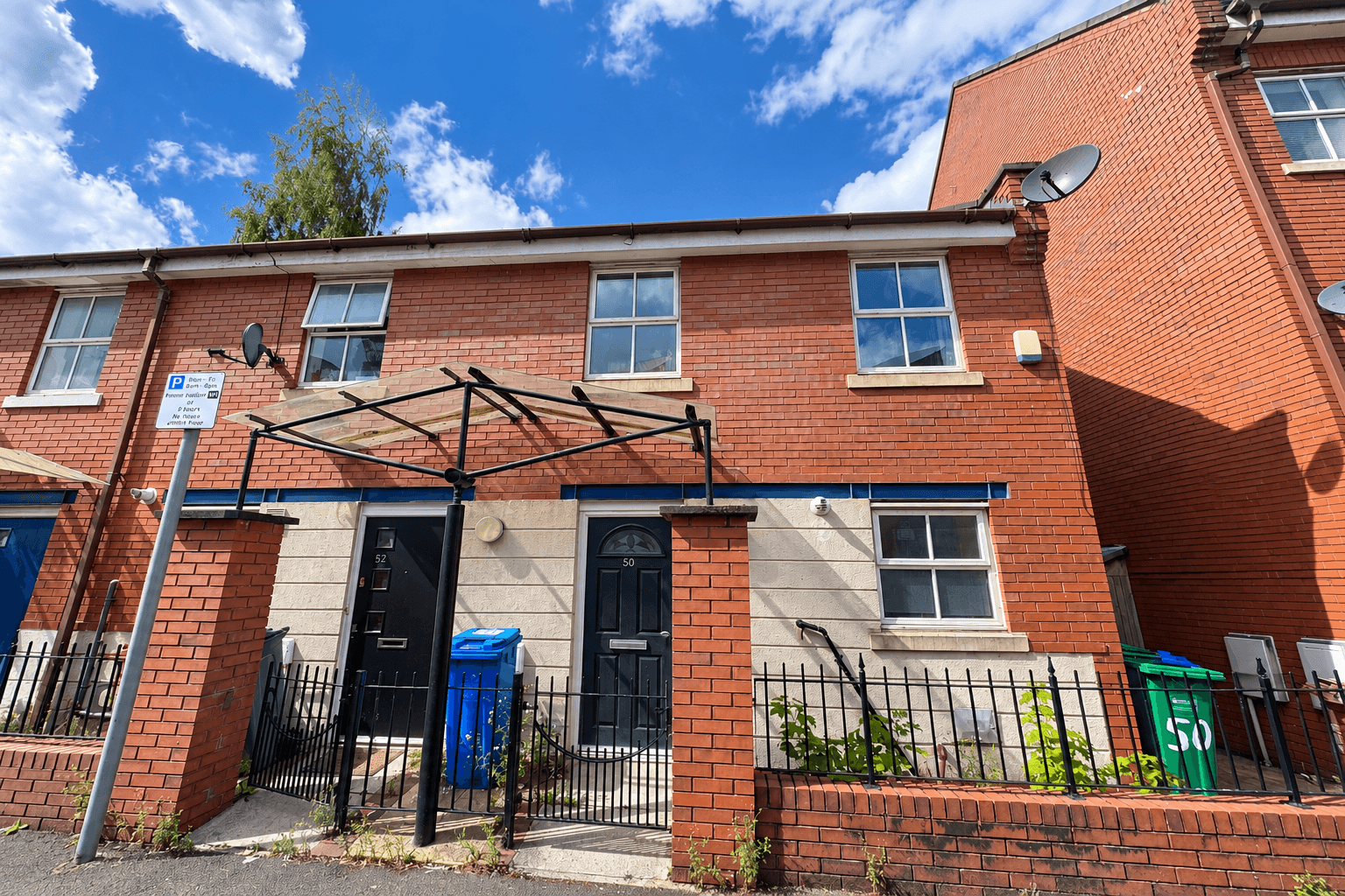 House Peregrine Street in Manchester