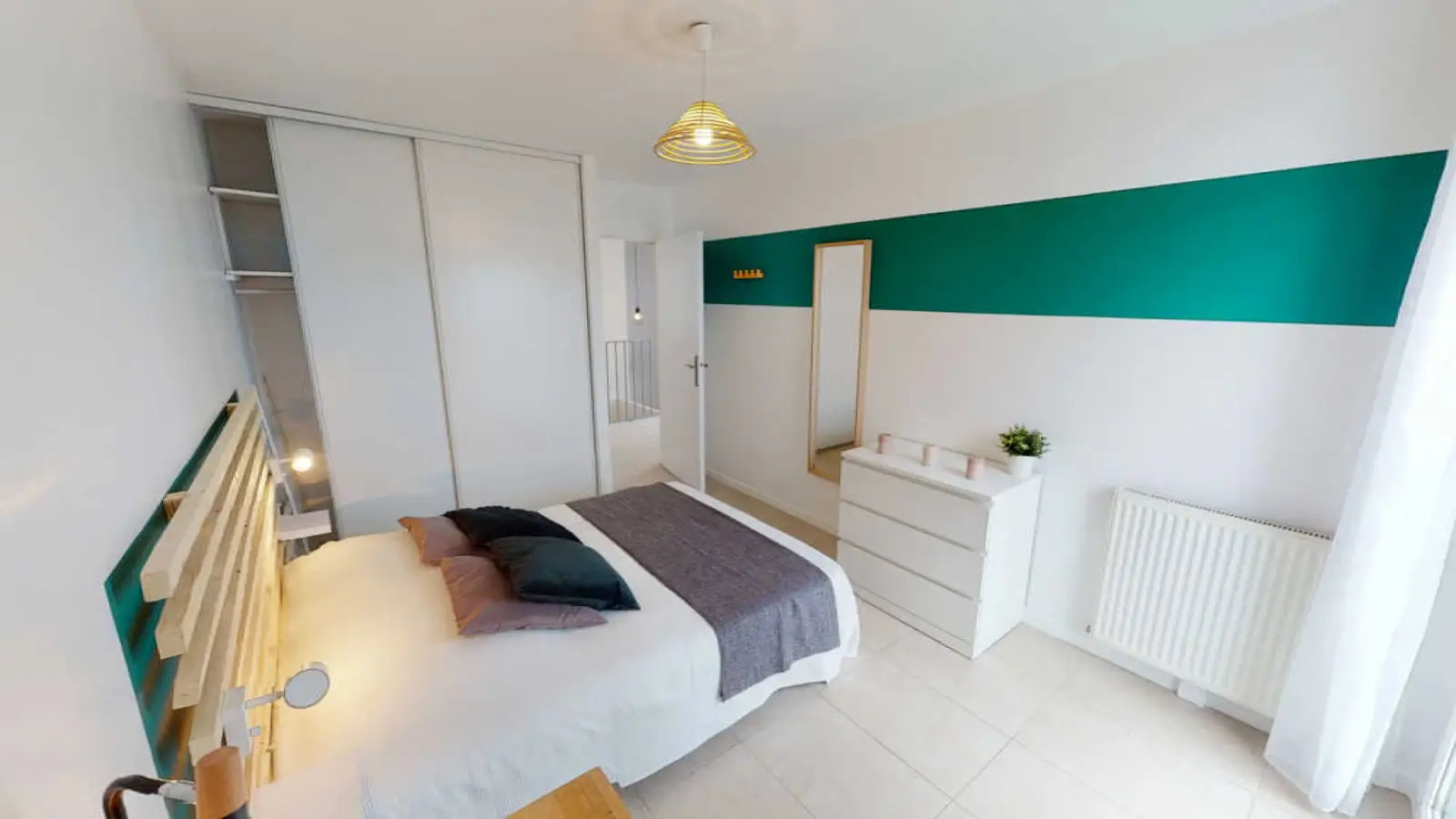Chambre Rue des Trois Fontanot à Nanterre