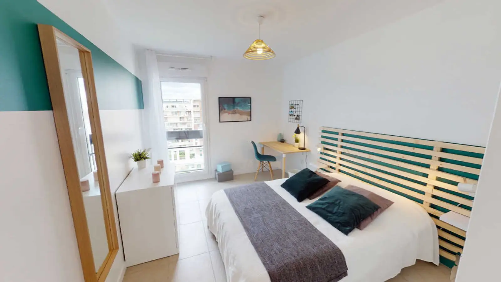 Chambre Rue des Trois Fontanot à Nanterre