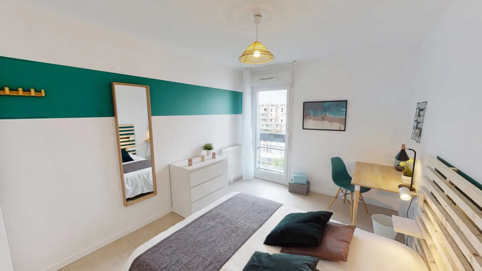 Chambre Rue des Trois Fontanot à Nanterre