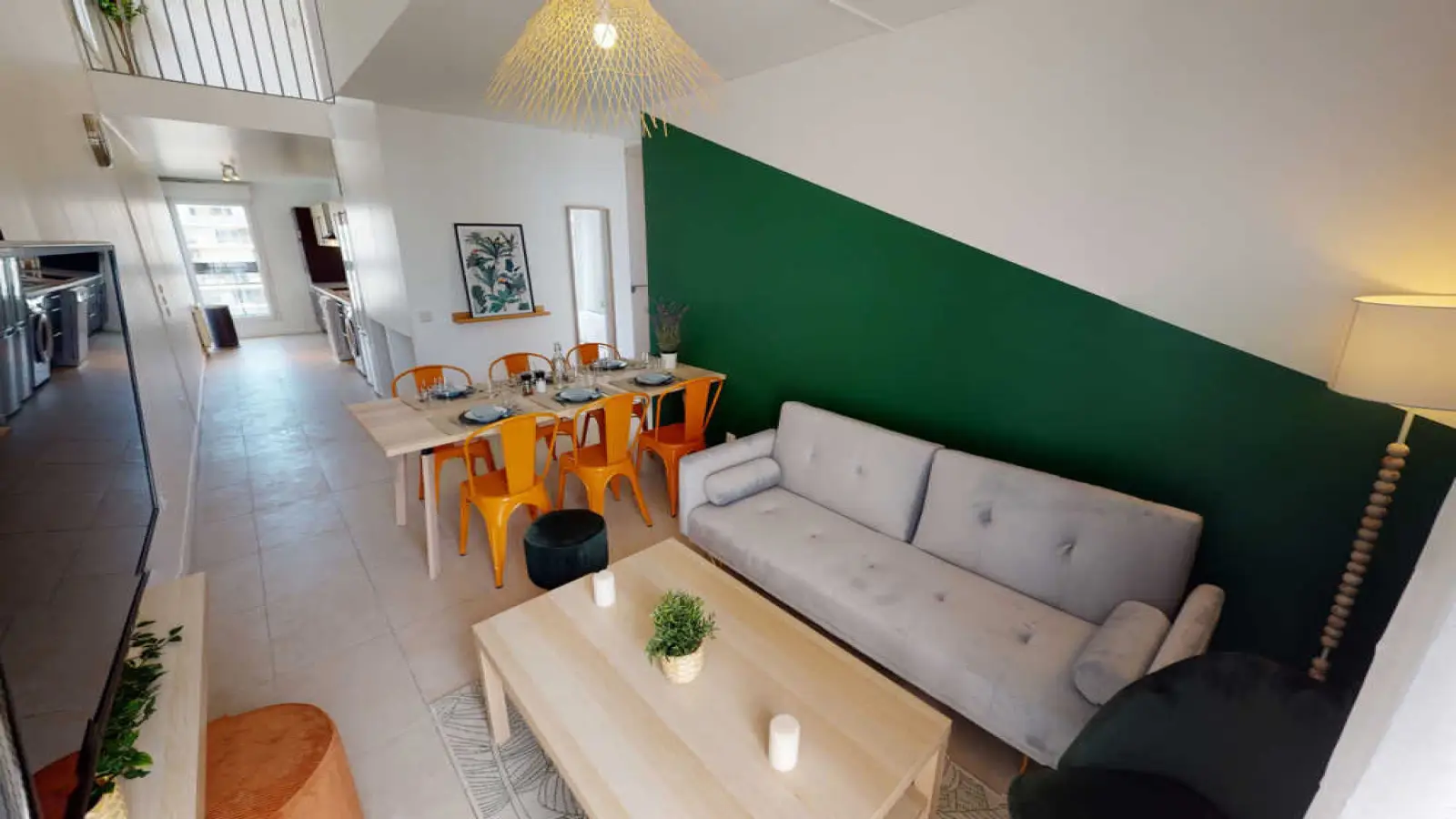 Chambre Rue des Trois Fontanot à Nanterre