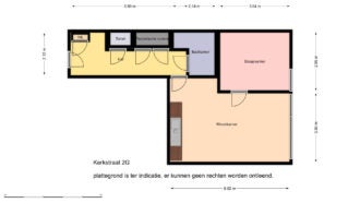 Appartement Kerkstraat 2 G in Tiel