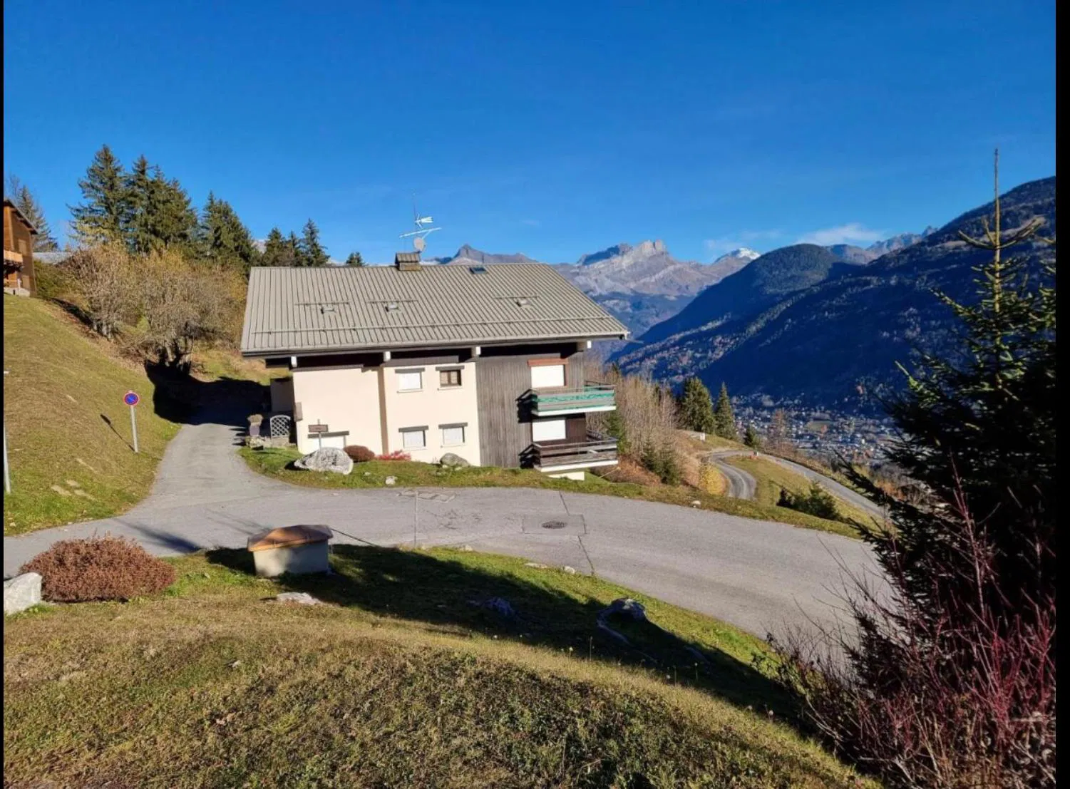 Flat Route du Grattague in Saint-Gervais-les-Bains