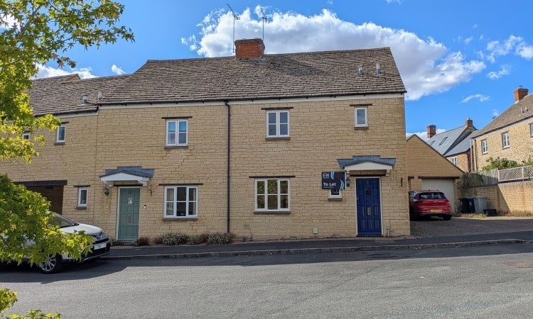 House Washington Terrace in West Oxfordshire