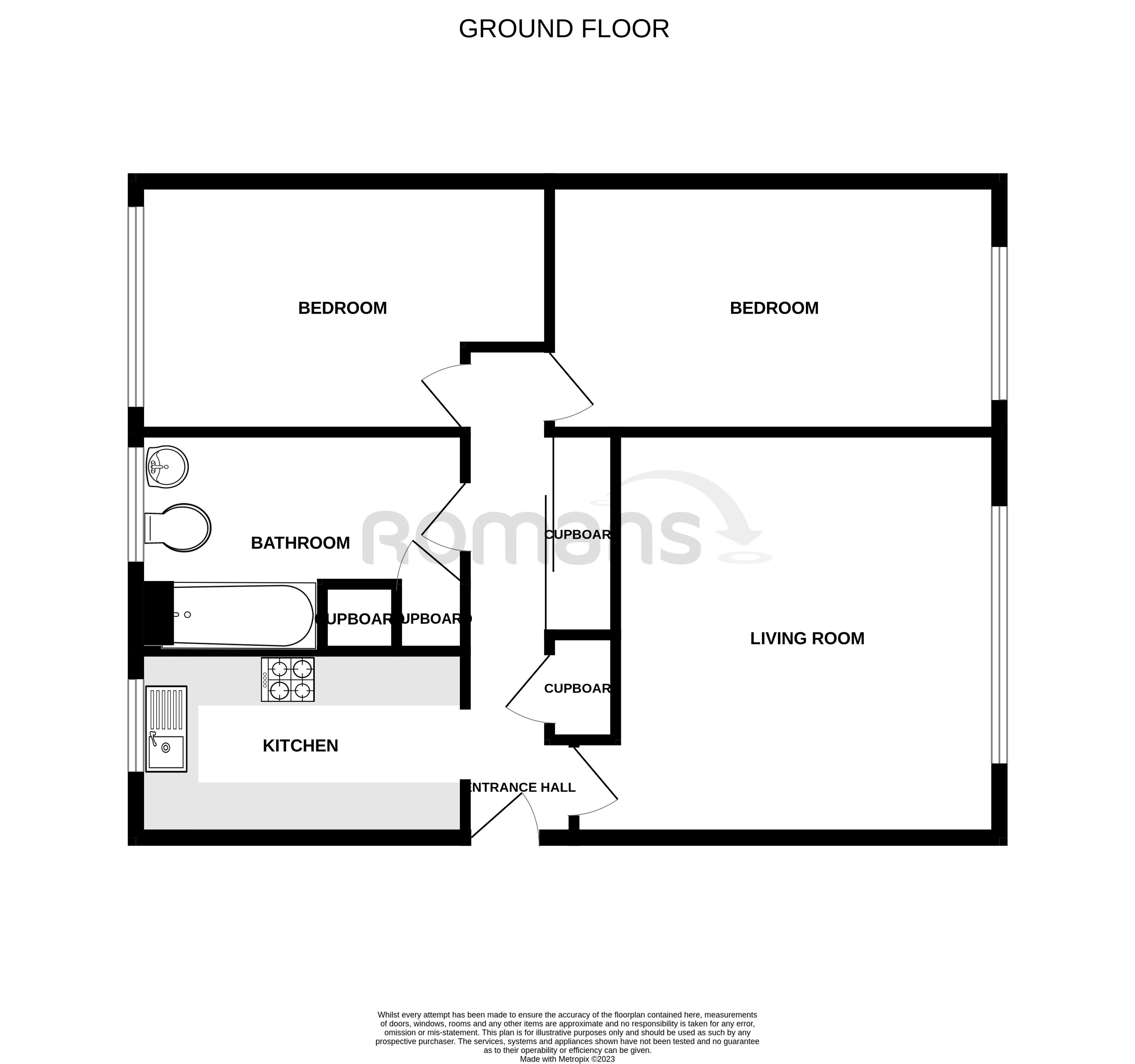 Flat Eden Close in Slough