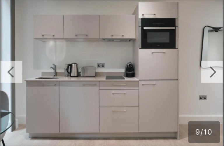 Flat Fetter Lane in City of London