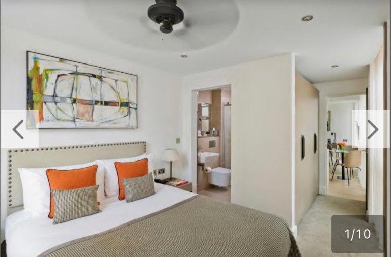 Flat Fetter Lane in City of London