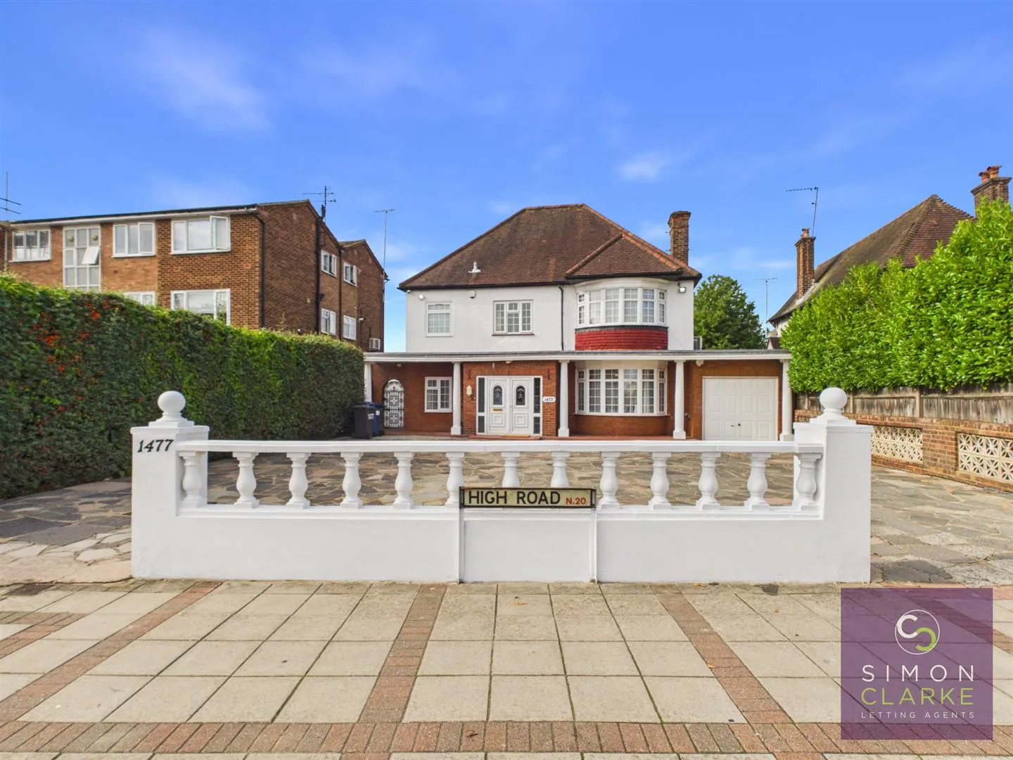House High Road in Greater London