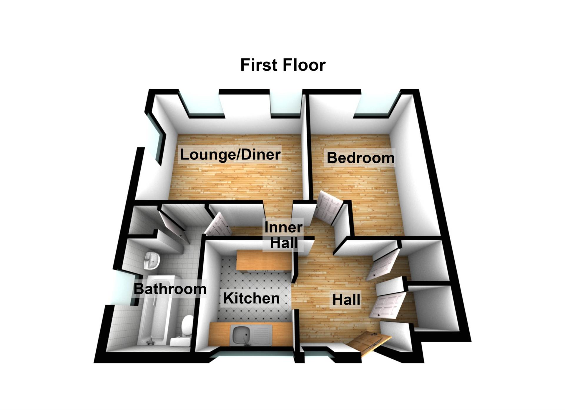 Flat Kempton Close in Greater London